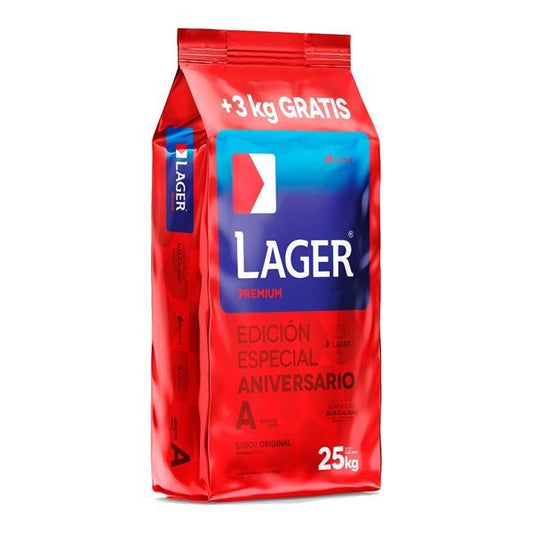 Lager Perro Adulto Raza Media - 22 Kg + REGALO