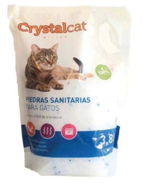 Sanitario Aglomerante Crystal Cat 3.8 L