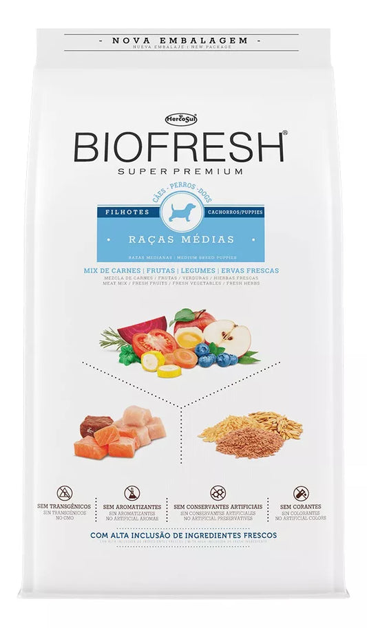 Biofresh Perro Cachorro Raza Media - 15 Kg + REGALO