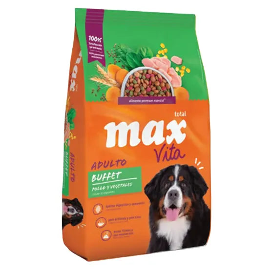 Max Vitta Perro Adulto - 22 Kg + REGALO