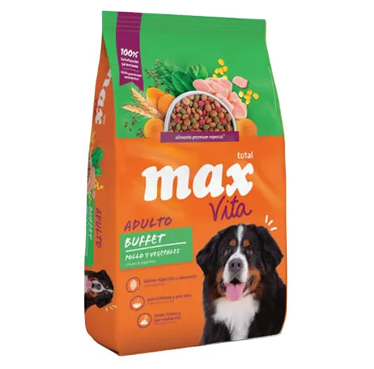 Max Vitta Perro Adulto - 22 Kg + REGALO