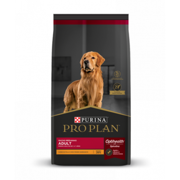 Pro Plan Perro Adulto Raza Media - 15+3 Kg + REGALO