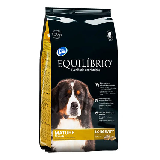 Equilibrio Perro Adulto Mature - 15 Kg + REGALO