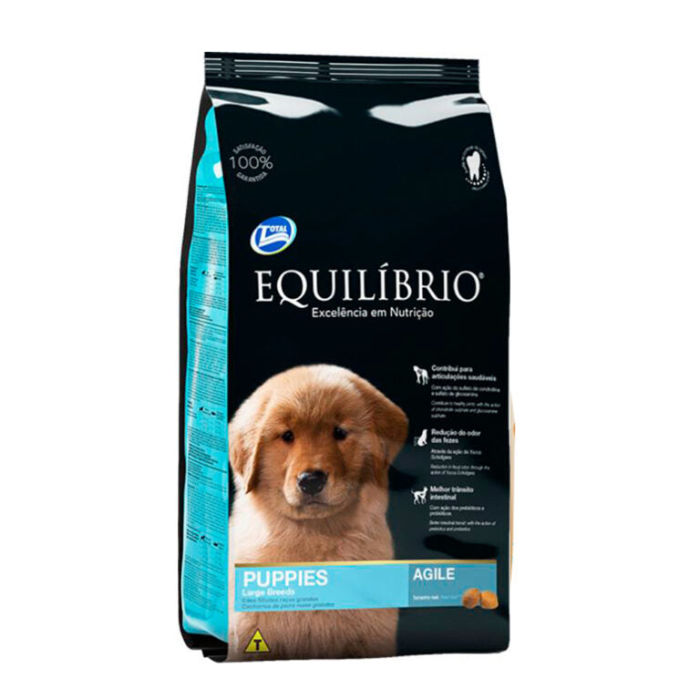 Equilibrio Perro Cachorro - Raza Grande - 15 Kg + REGALO