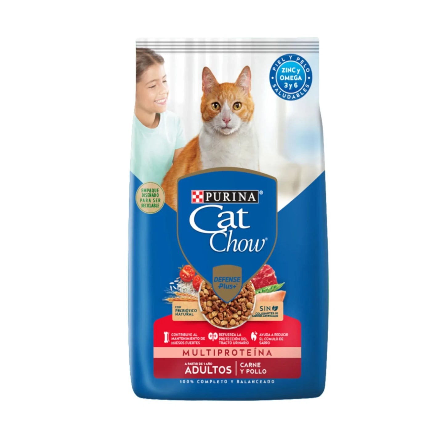 Cat Chow – Gato Adulto - 8 Kg + REGALO